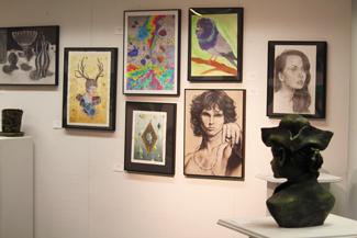 学生艺术展览在ACC艺术画廊